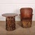 Set of Spanish Leather and Willow Armchair and Table, 1920s For Sale - Image 12 of 12
