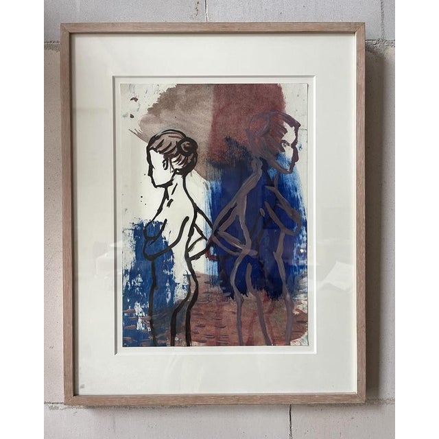 Amy Bessone, Nudes, 1970s, Mixed Media, Framed For Sale - Image 9 of 9