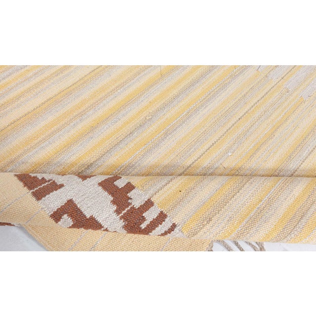 1960s Doris Leslie Blau Finland Flat Woven Rug by Alestalon Mattokutomo For Sale - Image 5 of 8
