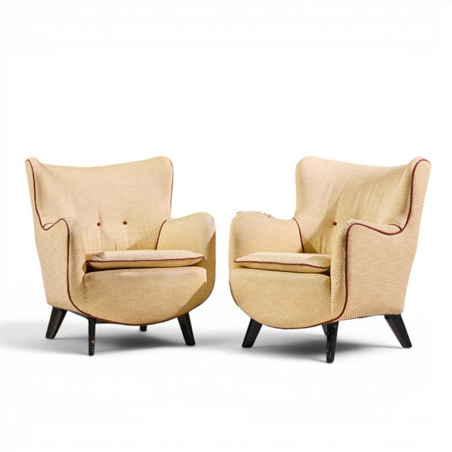 Mid-Century Modern George Nelson for Herman Miller Model 4688 Mid Century Lounge Chairs - Pair For Sale - Image 3 of 12
