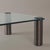 1970s Brushed Bronze Square Cocktail Table Attributed to Leon Rosen for Pace Collection 1970s For Sale - Image 5 of 5