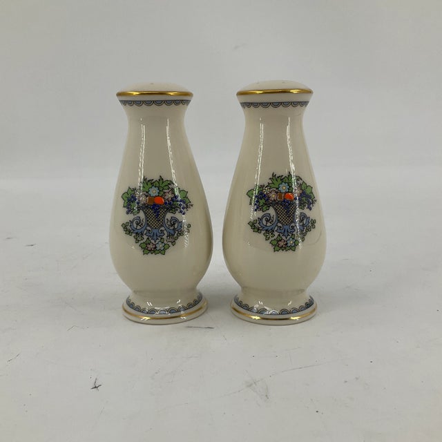 Lenox Autumn Presidential Salt & Pepper Set Bone China