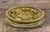 Mid 20th Century Vintage 1950's Studio Pottery Olive Green Ceramic Ashtray For Sale - Image 5 of 6