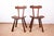 Brutalist Elm Chairs in the style of Jean Touret, 1950s, Set of 2 For Sale - Image 13 of 13