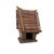 Rustic Large Rustic Wooden Birdhouse – Natural Twig Roof Garden Decor For Sale - Image 3 of 6