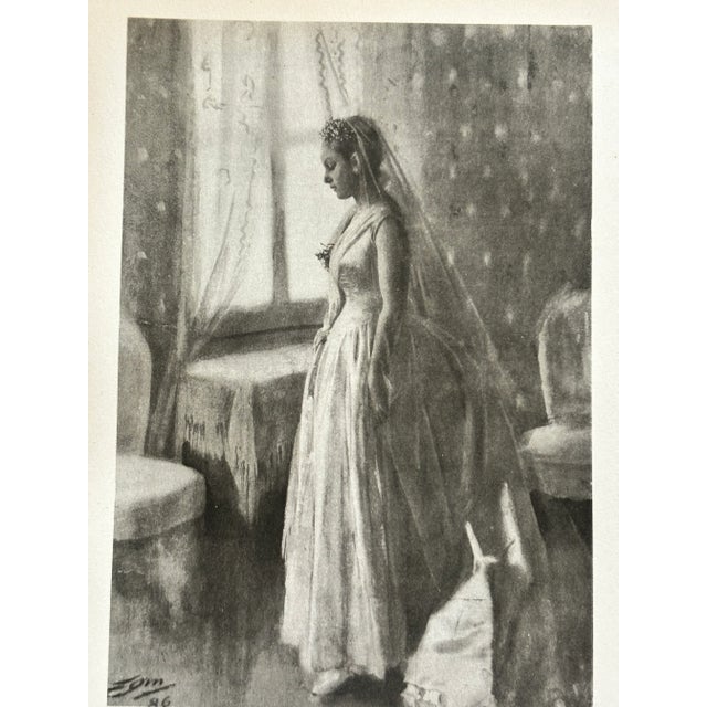 Bride by Anders Zorn. Original Published Lithograph 1928. Sweden For Sale - Image 9 of 12