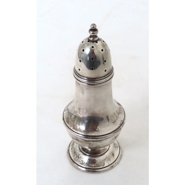 Classic Style Antique Solid Sterling Silver Sugar Shaker Muffineer
