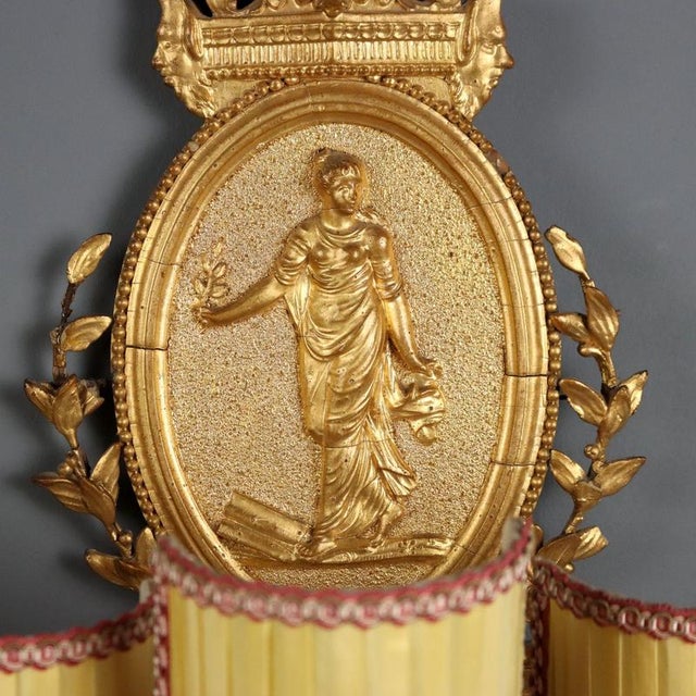 Neoclassical Sconces, Set of 2 For Sale - Image 4 of 13