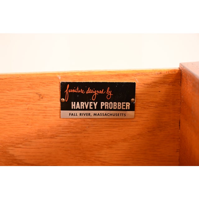Harvey Probber Mid-Century Modern Mahogany Chest of Drawers | Newly Refinished For Sale - Image 9 of 13