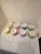 Gemstone Vintage English Pearl Lustre Stemmed Dessert Bowls - Set of Eight For Sale - Image 7 of 9