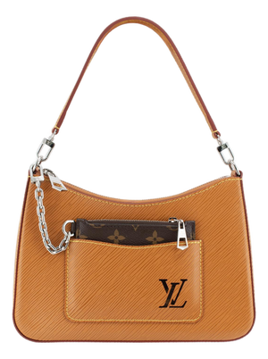 Louis Vuitton Marelle Gold Miel Epi Leather Silver-Tone Hardware Hobo Handbag