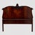 Chinoiserie Chinese Chippendale Chinoiserie Pagoda j.b. Van Sciver Mahogany 4 Pc. Headboard Highboy Chest Mirror For Sale - Image 3 of 10