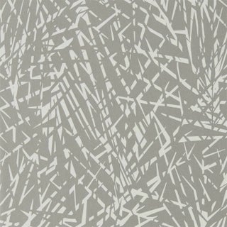 Harlequin Lorenza Wallpaper in Pewter - a Sample For Sale