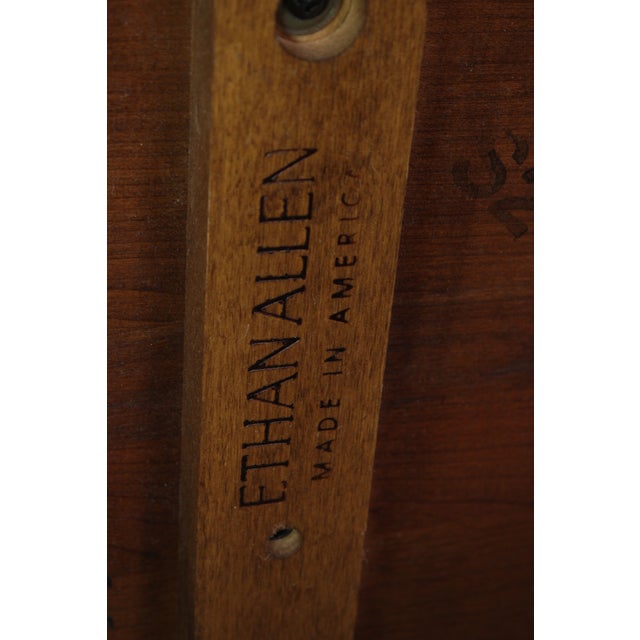 Ethan Allen Cherry Mission Style End Table For Sale - Image 13 of 15