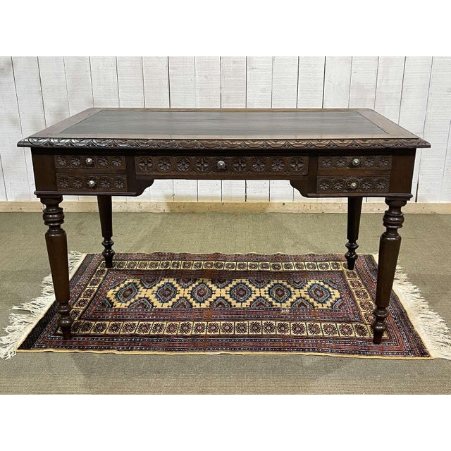 Early 20th Century Breton Chestnut Desk For Sale - Image 17 of 17