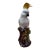 Vintage Majolica Cockatoo in the Style of Minton For Sale
