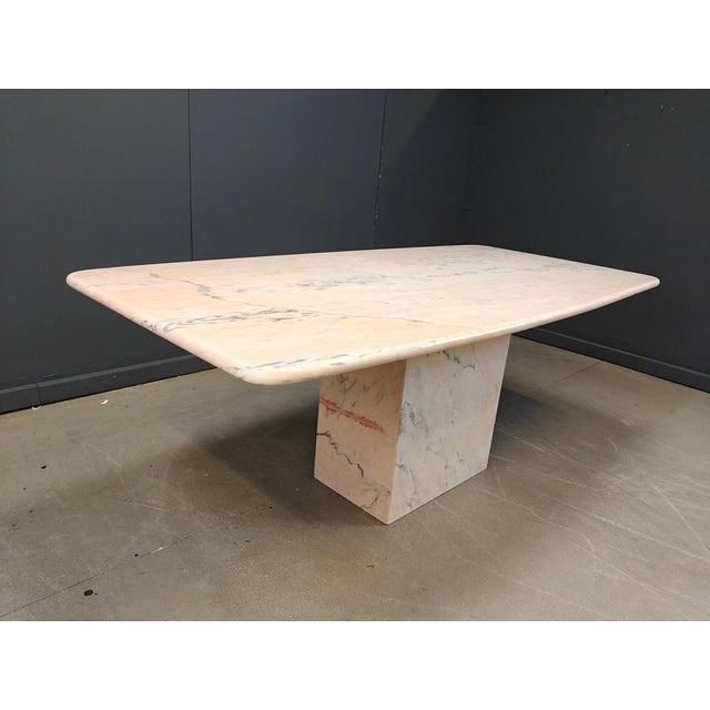 Vintage Italian Marble Dining Table, 1970s For Sale - Image 6 of 14