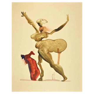 Salvador Dali, Betrayers of their Hosts, Woodcut Print, 1963 For Sale