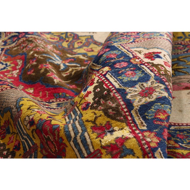 Antique Persian Tabriz Rug, 09'07 X 11'10 For Sale In Dallas - Image 6 of 10
