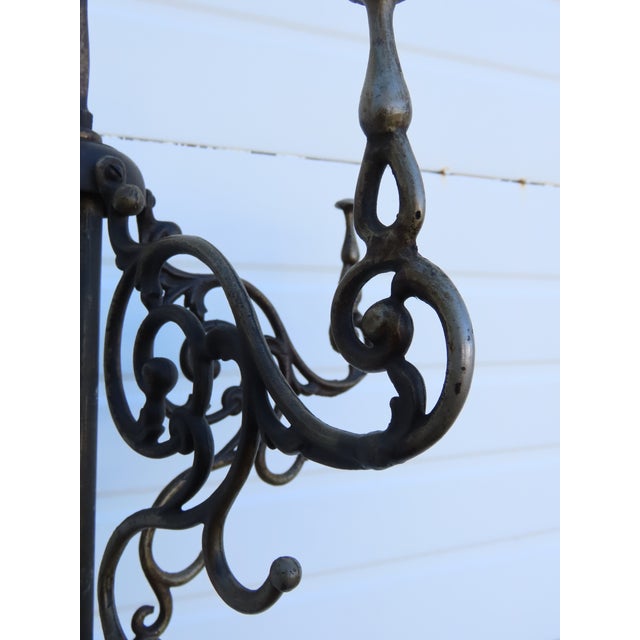 Victorian Late 1800s Tall Coat Hat Rack Umbrella Stand 6629 For Sale - Image 10 of 18