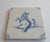 Dutch Man Under Falling Horse Tile from Delft, 1620s For Sale - Image 3 of 9