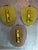 Metal Wall Sconces by Mathieu Matégot for Ateliers Mategot, 1950s, Set of 3 For Sale - Image 7 of 10