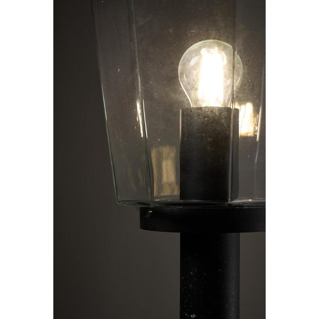 Large outdoor pole lantern was manufactured by the german company bega during the 1970s. Known for their "lichtbaustein"...