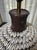 South Pacific Cowrie Sea Shell Encrusted Table Lamps Ikat Style Shades - A Pair For Sale - Image 10 of 12