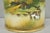 Yellow Antique Nippon Hand Painted "Tapestry" Porcelain Lake & Duck Humidor Biscuit Jar For Sale - Image 8 of 18