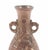 Meiji Metal Alloy Vase with Relief Decor, Japan, Late 19th Century For Sale - Image 3 of 5
