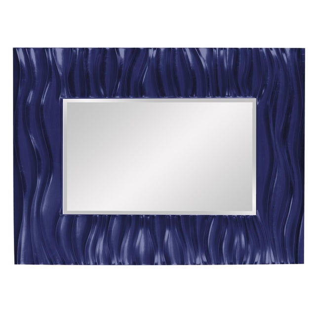 Contemporary Zenith Mirror - Glossy Navy For Sale - Image 3 of 6