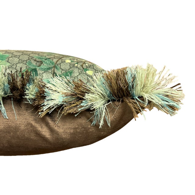 Vintage finds exclusively ours.&nbsp; Our vintage Gucci silk scarf pillows are sustainably sourced, locally made with a...