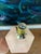 Ornamental & Decorative Materials Vintage Sculptural Coral-Toned Faux Bamboo Ceramic Table Lamps, Pair For Sale - Image 7 of 9
