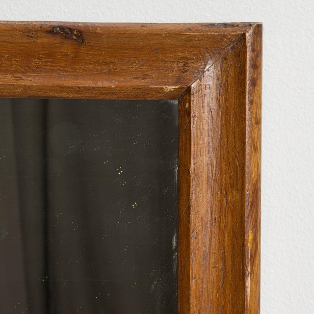 19th Century France Amber Wood Mirror For Sale - Image 4 of 10