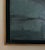 Wood Vintage Large Organic Abstract Floral Acrylic Painting by Sonia Scaring, “Blue Swirls” For Sale - Image 7 of 11