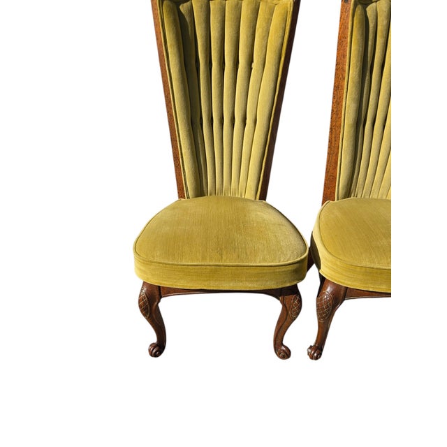 1970s 2 Enkeboll La Condesa Oak High Back Spindle Side Chairs Spanish Mediterranean For Sale - Image 12 of 18