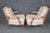 Pair Louis XV Style Carved Wood Armchairs With Plaid Upholstery For Sale In Philadelphia - Image 6 of 15