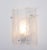 Vintage Murano Ice Glass Vanity Sconces from Kaiser Leuchten, Germany, 1970s, Set of 2 For Sale - Image 12 of 14