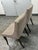 Wood Custom Design Dining Chairs With Splayed Legs, Pair For Sale - Image 7 of 12