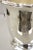 Vintage Leonard Regency Style Silver Plated Lion Head Fluted Champagne Ice Bucket For Sale - Image 9 of 12