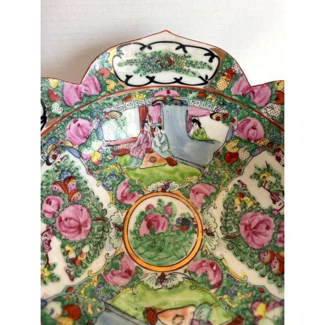 Late 19th Century Late 19th Century Chinese Famille Rose Porcelain Bowl For Sale - Image 5 of 10