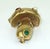Trifari Jeanne Jewelry Gold Plated Bejeweled Mushroom Brooch, 1960's For Sale - Image 4 of 14