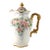 1940s Unmarked Signed Hand Painted Chocolate Pot Teapot For Sale