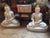 Stone Marble Buddha Sculptures - a Pair For Sale - Image 7 of 7