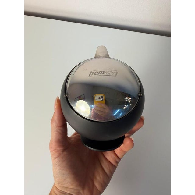 2000 - 2009 Black Chrome Ball Ashtray by Quist For Sale - Image 5 of 11