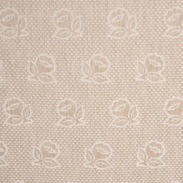 Not Yet Made - Made To Order Sample - Schumacher Fleurette Fabric in Natural For Sale - Image 5 of 5