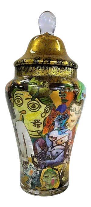 August Oster "Homage a Picasso" Artwork