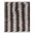 Modern Kilim With Browns and White by Keivan Woven Arts 7'9 X 9'8 For Sale