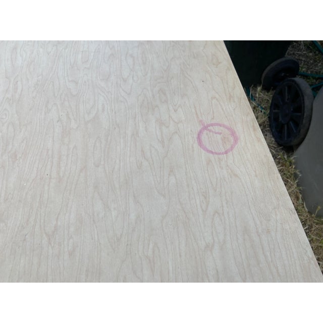 Mid-Century Modern 1950s Raymond Loewy for Brunswick Vintage Mid Century Modern Industrial Desk For Sale - Image 3 of 13