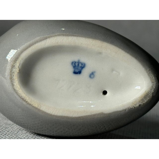 1960s Danish Porcelain Mermaid Figurine by Edvard Eriksen for Royal Copenhagen, 1960s For Sale - Image 5 of 7